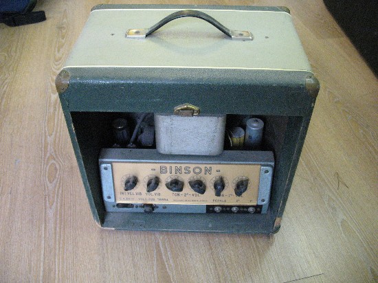 Amplificatore valvolare Binson