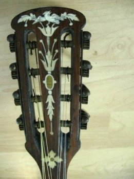 Mandolino romano di Pietro Fantozzi - Roma 1940 circa