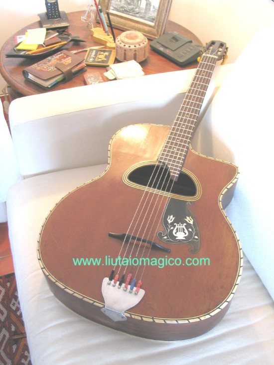 Chitarra stile Selmer Maccaferri di Francesco Olivieri - Paris 1945/50