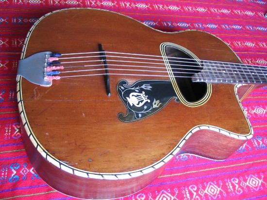 Chitarra stile Selmer Maccaferri di Francesco Olivieri - Paris 1945/50